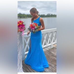 Prom Dress, size 2, worn once, not altered, dry cleaned